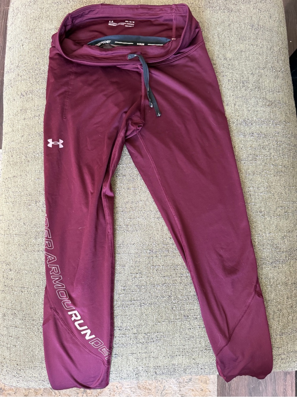 Under Armour KMaroon Performance Running Tights